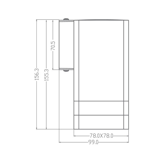 Ack AT16-10990 9W Led Duvar Armatür 3 Renk 3000K-4000K-6500K