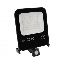 Ack AT62-25032 50W Sensörlü Led Projektör 6500K Beyaz