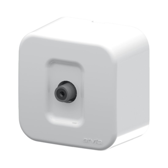 Arvia Aria Beyaz Sıva Üstü Uydu Prizi F Konnektör 25 01 1000 280