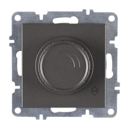 Arvia Karen Antrasit Vavien Dimmer 500W Modül + Kapak - 50 06 2000 238