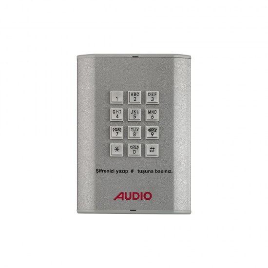 Audio 001320 KGK 150 Tuş Takımlı Kapı Giriş Kontrol Kiti Şifrematik
