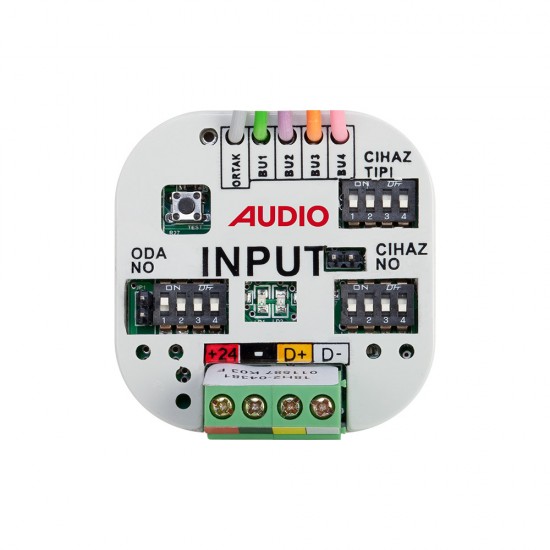 Audio 001809 Akıllı Ev Sistemi Anahtar Arkası Input Modülü