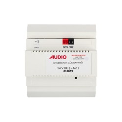 Audio 001819 Akıllı Ev Sistemi Otomasyonu Güç Kaynağı 24V DC 2,5A