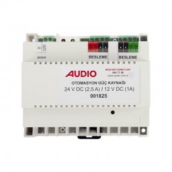 Audio 001825 Akıllı Ev Sistemi Otomasyonu Güç Kaynağı 12V 24V