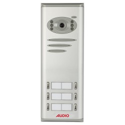 Audio 008318 Basic 6 Butonlu Kameralı Zil Kapı Paneli