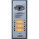 Audio 008318 Basic 6 Butonlu Kameralı Zil Kapı Paneli