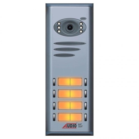Audio 008328 E08 Basic 8 Butonlu Kameralı Zil Kapı Paneli