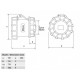 Bemis IP67 CEE Norm 5/32A Somunlu Priz 380V - 450V BC1-3505-7440