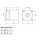 Bemis IP44 Monofaze Plastik Duvar Kasalı Pano Priz 1x16A BY8-1402-3510