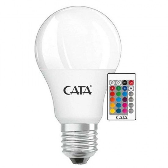 Cata CT-4058 LED Uzaktan Kumandalı Renk Değiştiren 9W E27 Rgb Ampul Günışığı