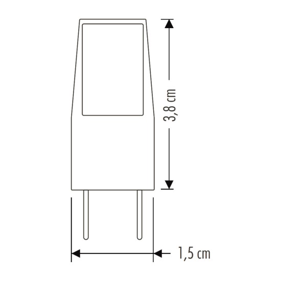 Cata CT-4252 4W G4 Duy 12V Led Kapsül Ampul 6400K Beyaz Işık