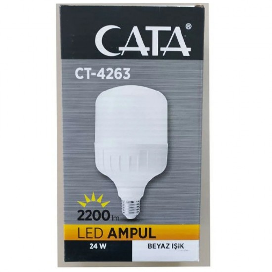 Cata CT-4263 24W Led Ampul 6400K Beyaz E27 Duy