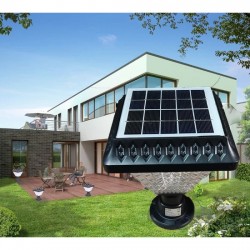 Cata  30W Solar Set Üstü Bahçe Armatür 6500K Beyaz Işık CT-7315