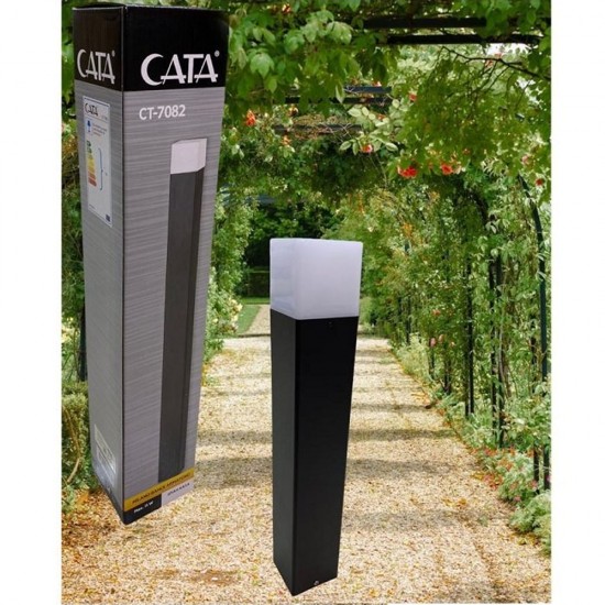 Cata CT-7082 Milano Alüminyum Döküm Kasa Bahçe Armatürü E27 50cm