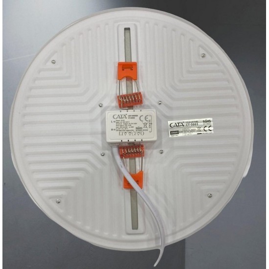 Cata 25W Ayarlanabilir Montaj Çaplı X-Plus Slim Led Panel Armatür CT-5662 6400K Beyaz Işık