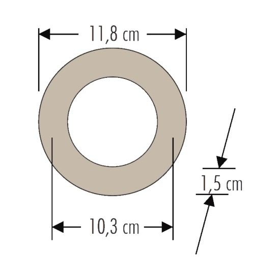 Cata CT-5125 6W Siyah Panel Led Armatür Sıva Altı Yuvarlak 3200K Günışığı