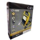 Cata CT-4699 100W Taşınabilir Şarjlı Led Solar Projektör 6400K Beyaz - Güneş Enerjili Led Projektör