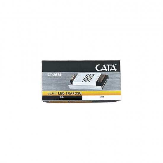 Cata 5A Süper Slim Şerit Led Trafosu 60W CT-2674