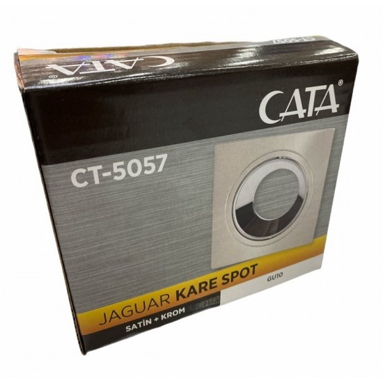 Cata Satin Platin Spot Kasa Jaguar CT-5057