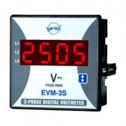 Entes EVM-3S-96 Üç Fazlı Voltmetre