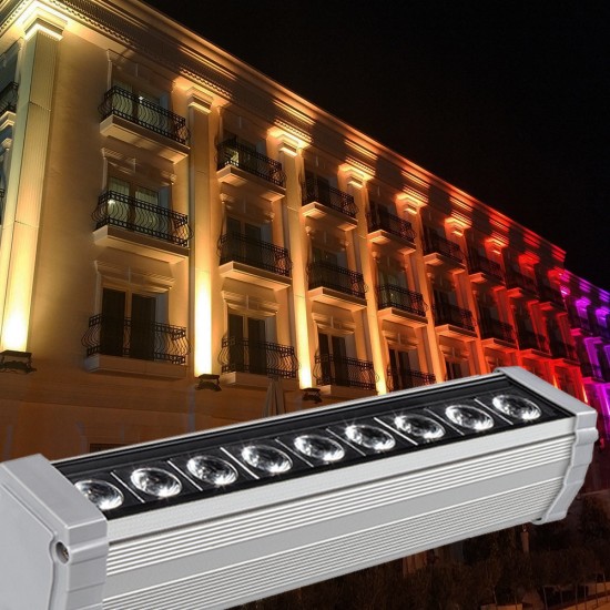 İnoled 9W 30cm Sıva Üstü Power LED Wallwasher 3000K Günışığı - İN-TLS-5303-02