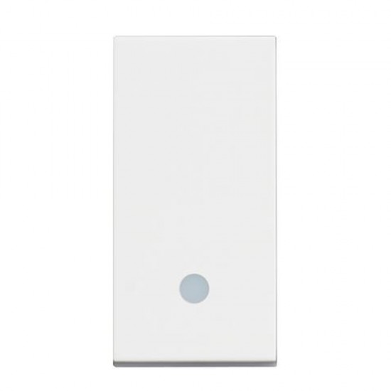 Legrand Bticino Classia Beyaz 1M Işıklı Anahtar Mekanizma + Düğme/Kapak
