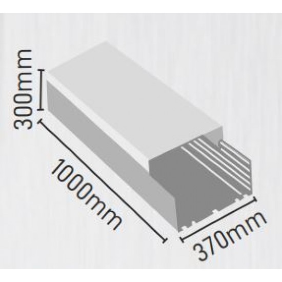 Maxled 30w Alüminyum Led Bar Armatür 4000K Ilık Beyaz Işık Samsung Chip Osram Led MX-3044