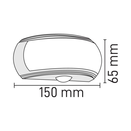 Maxled Dış Mekan Led Aplik 3000K MX-4352
