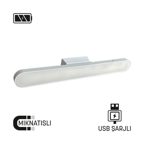 Maxled MX-9032 3 Renkli Dokunmatik Manyetik Led Aplik