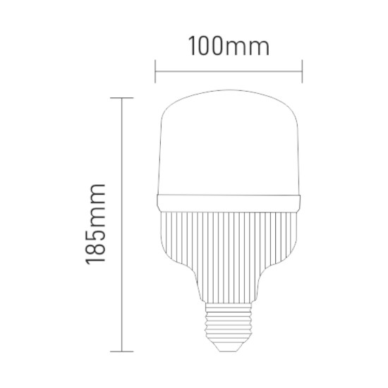Maxled MX-3078 30W E27 Tourch Led Ampul 4000K