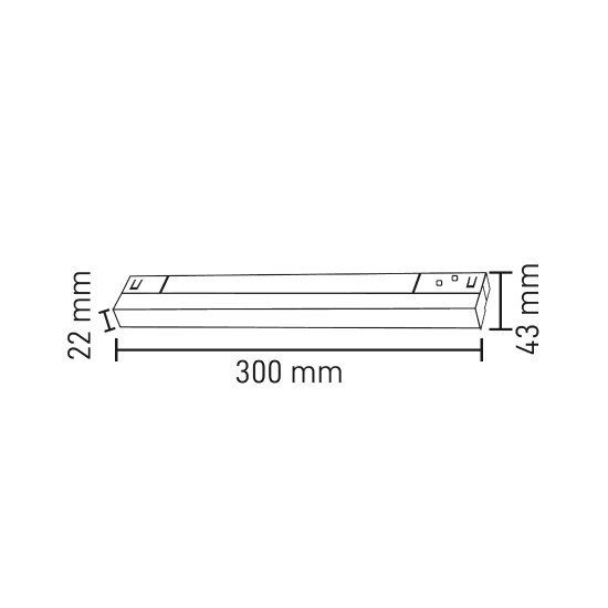 Maxled MX-4502 10W Magnet Ray Armatür 3000K