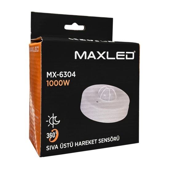 Maxled MX-6304 Sıva Üstü Sensör 1000W