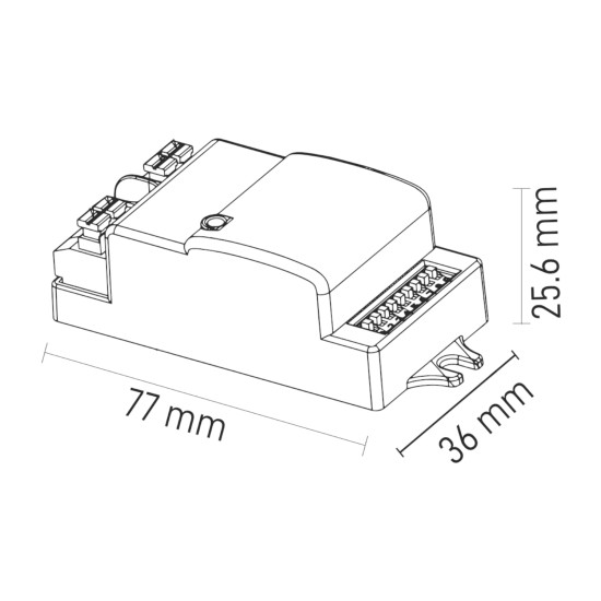 Maxled MX-6312 Kompakt Radar Sensör 400W
