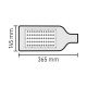 Maxled MX-3014 50W SMD Ledli Sokak Armatürü 4000K