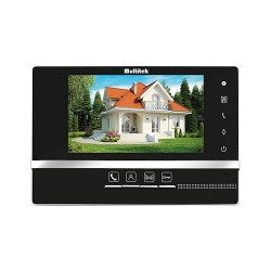 Multitek M70 Villaset 7 inc LCD Renkli Görüntülü Siyah Kasa Ek Monitör Diafon 7G 01 04 0008