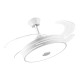 Mutlusan Bluetoothlu Aydınlatmalı Tavan Vantilatörü | 52 cm | Uzaktan Kumandalı & Müzik Fonksiyonlu 001 038 300100 00 00
