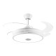Mutlusan Bluetoothlu Aydınlatmalı Tavan Vantilatörü | 52 cm | Uzaktan Kumandalı & Müzik Fonksiyonlu 001 038 300100 00 00