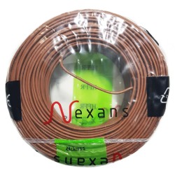 Nexans H07Z1-U 1,5 mm Halogen Free NYA Kablo Kahverengi