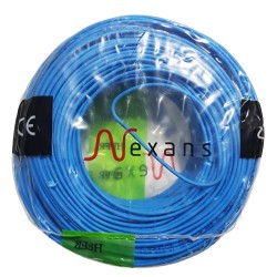 Nexans H07Z1-U 2,5 mm Halogen Free NYA Kablo Mavi