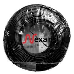 Nexans H07Z1-U 1,5 mm Halogen Free NYA Kablo Siyah