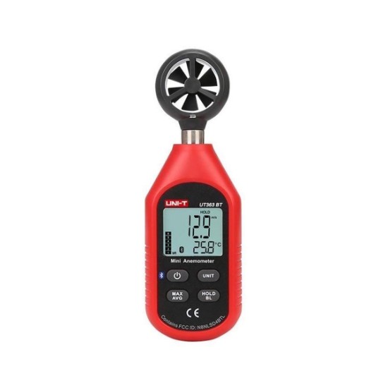Unit UT363BT Bluetooth Bağlantılı Mini Rüzgar Ölçer