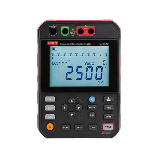 Unit UT512D 2.5kV Yalıtım İzolasyon Direnci Test Cihazı