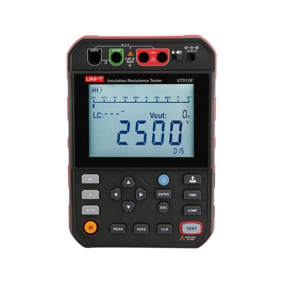 Unit UT512E 2.5kV Yalıtım İzolasyon Direnci Test Cihazı