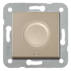Viko 92605220 Novella/Trenda Bronz Rotatif Dimmer Düğme (Mekanizma Hariç)