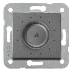 Viko 92605454 Novella/Trenda Füme Müzik Yayın Düğme (Mekanizma Hariç)