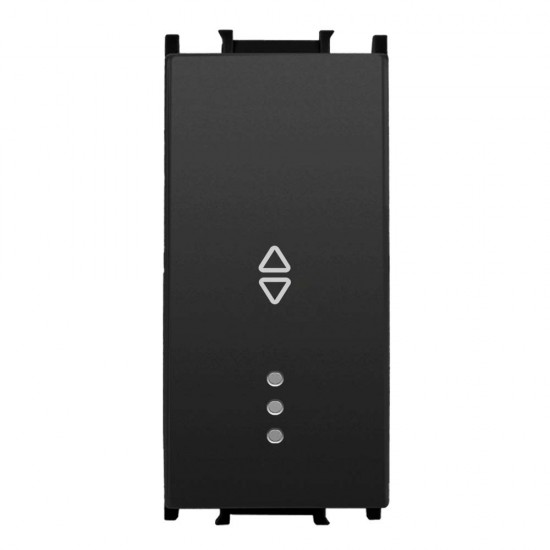 Viko Panasonic Thea Modüler Siyah 1M Işıklı Veavien Anahtar Düğme/Kapak