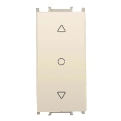 Viko Panasonic Thea Modüler Krem 1M Tek Düğmeli Jaluzi Anahtar Düğme/Kapak