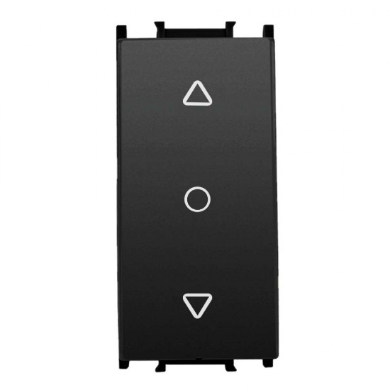 Viko Panasonic Thea Modüler Siyah 1M Tek Düğmeli Jaluzi Anahtar Düğme/Kapak