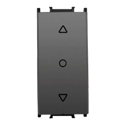Viko Panasonic Thea Modüler Füme 1M Tek Düğmeli Jaluzi Anahtar Düğme/Kapak
