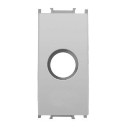 Viko Panasonic Thea Modüler Metalik Beyaz 1M Kablo Çıkış Kapağı Düğme/Kapak